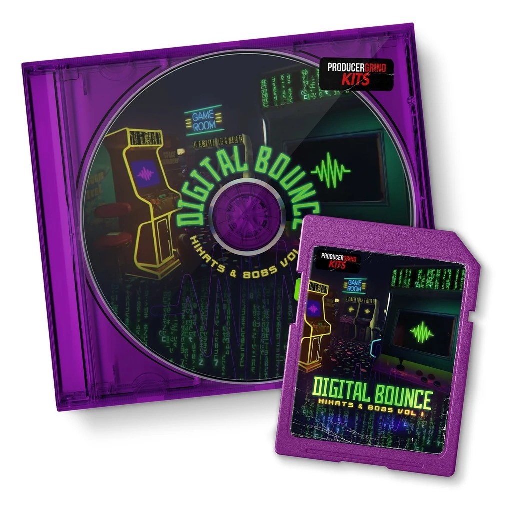 Producergrind - DIGITAL BOUNCE Drum MIDI Vol 1