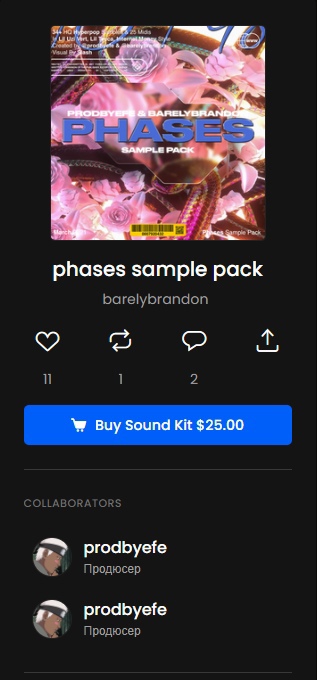 barely brandon - phases sample pack barely brandon - phases sample pack